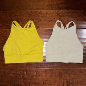 Lululemon Energy High Neck Longline Bra Bundle of 2 - Size 2/4